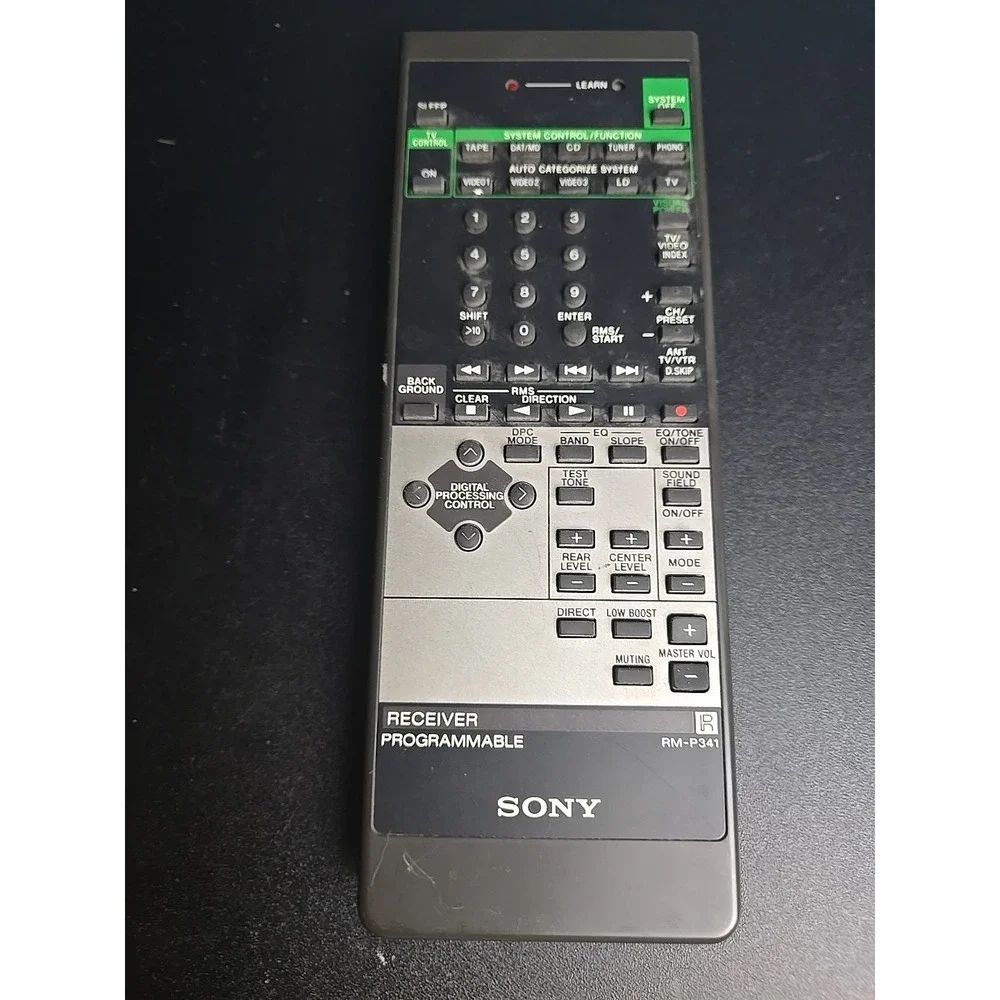 Sony RM-P341 Audio Receiver Remote‎ for STRD1015 STRDE1015G STRGX9